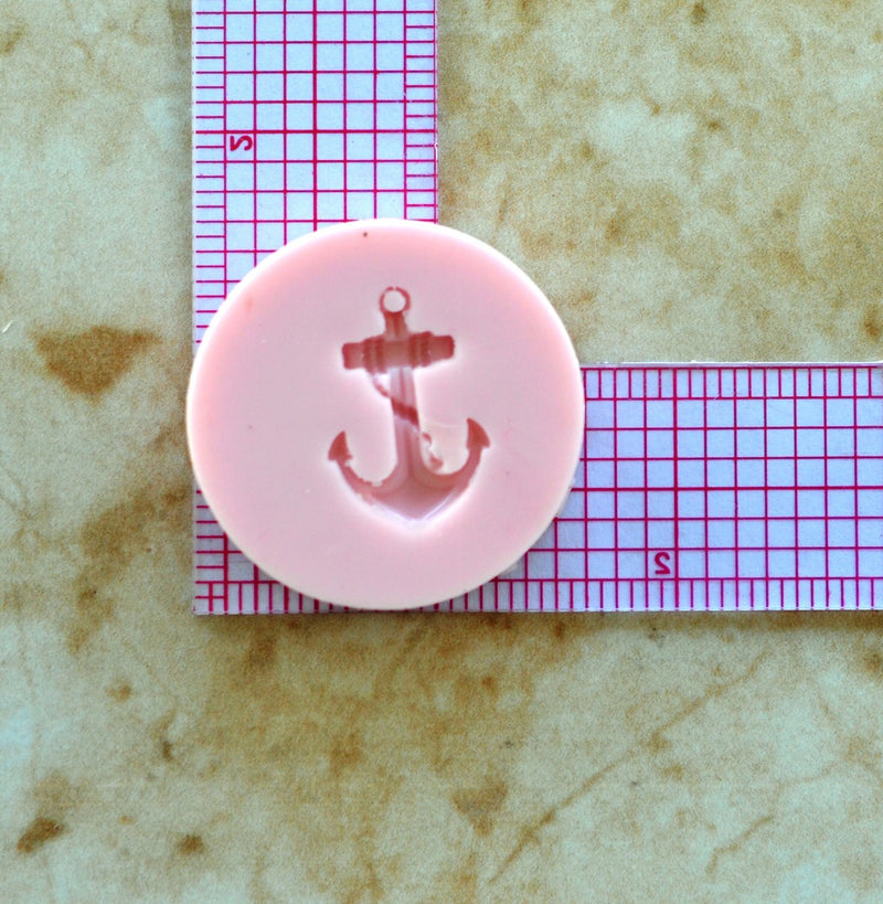 Anchor Silicone Mold, Nautical, mold, boat, Sailing, Clay mold, Epoxy, Sea, molds, food grade, anchors, Navy, craft, Ocean, Chocolate N115