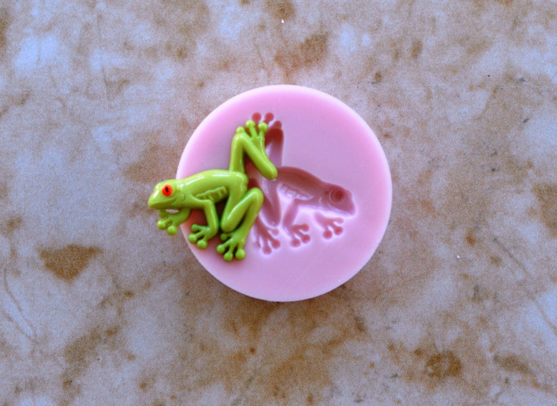 Frog Silicone Mold, Frogs, Resin mold, Clay mold, Epoxy molds, food grade, amphibian, Toads, Chocolate molds, Frogs, Tadpole, A123-1