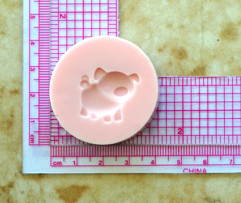 Pig Silicone Mold, Animal Silicone Mold, Resin, Clay, Epoxy, food grade, Chocolate molds, Resin, Clay, dogs, cats, fish, birds  A138