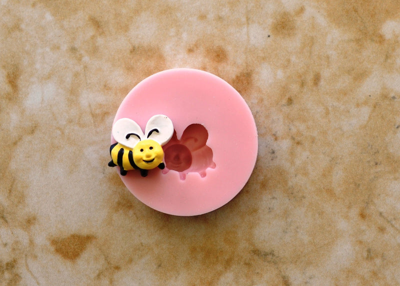 Bee Silicone Mold, Molds, Bees, Resin, Worker, Queen, Drone, honeybee, Bumblebee, Bee colony, Clay mold, Epoxy, food grade, Chocolate, A136