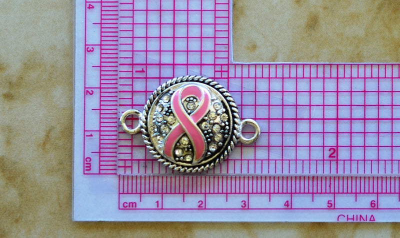 Pink Ribbon Silicone Mold, Jewelry, Resin, clay, Pendant, Necklace, hung on a chain, Charms, brooch, bracelets, symbol, earrings,  G105