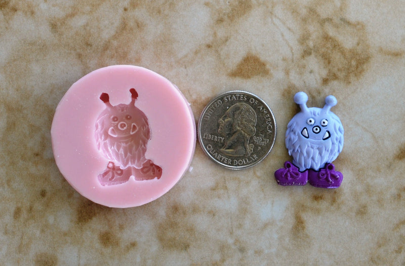 Gremlin Silicone Mold, Molds, Halloween, Monsters, Jewelry, Resin, clay, Pendant, Necklace, hung on a chain, Charms, brooch, bracelets, G142