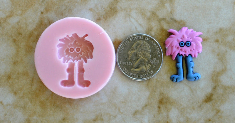 Gremlin Silicone Mold, Molds, Halloween, Monsters, Jewelry, Resin, clay, Pendant, Necklace, hung on a chain, Charms, brooch, bracelets, G141