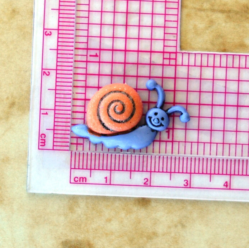 Snail Silicone Mold, Molds, Molluscs, Crafts, Jewelry, Scrapbooking, Resin, Clay G139-11