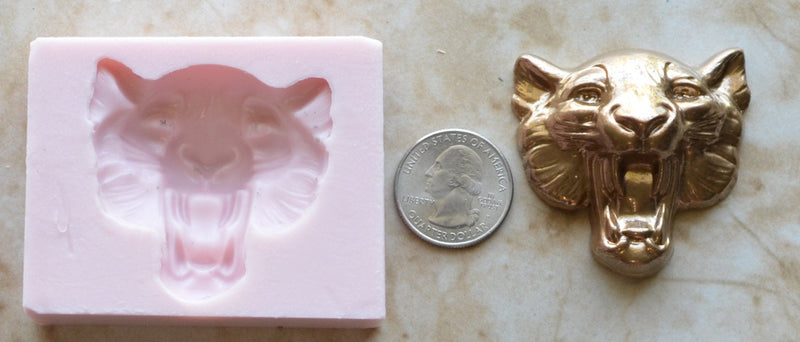 Lion mold, Animal Silicone Mold, Resin, Clay, Epoxy, food grade, Chocolate molds, Resin, Clay, dogs, cats, fish, birds   A215