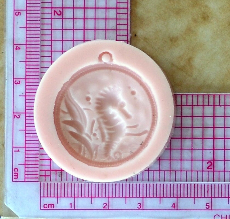 Seahorse Silicone Mold, Seahorse Mold, Silicone, Molds, Resin mold, Clay mold, Epoxy, food grade, Chocolate, mould, Flexible, ocean N176