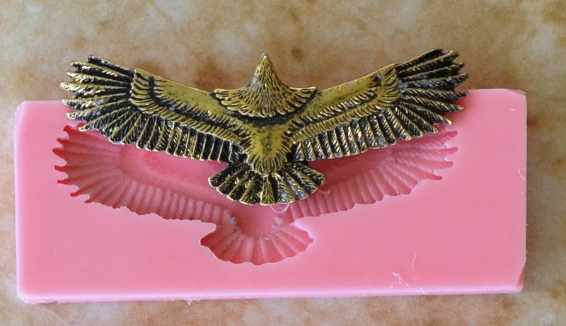 Eagle Mold Silicone Mold, Birds, Resin Birds mold, Clay, Epoxy Birds molds, food grade Birds mold, songbirds, Sea birds, Chocolate  A147