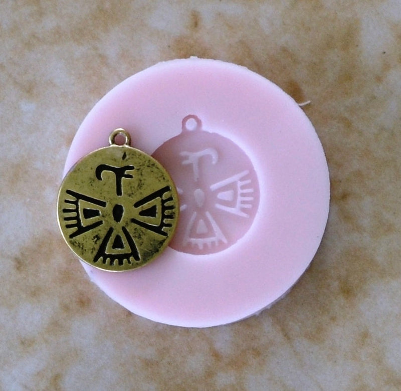 Pendant Silicone Mold, Jewelry, Resin, clay, Pendant, Necklace, hung on a chain, Charms, brooch, bracelets, symbol, design, earrings,  G212