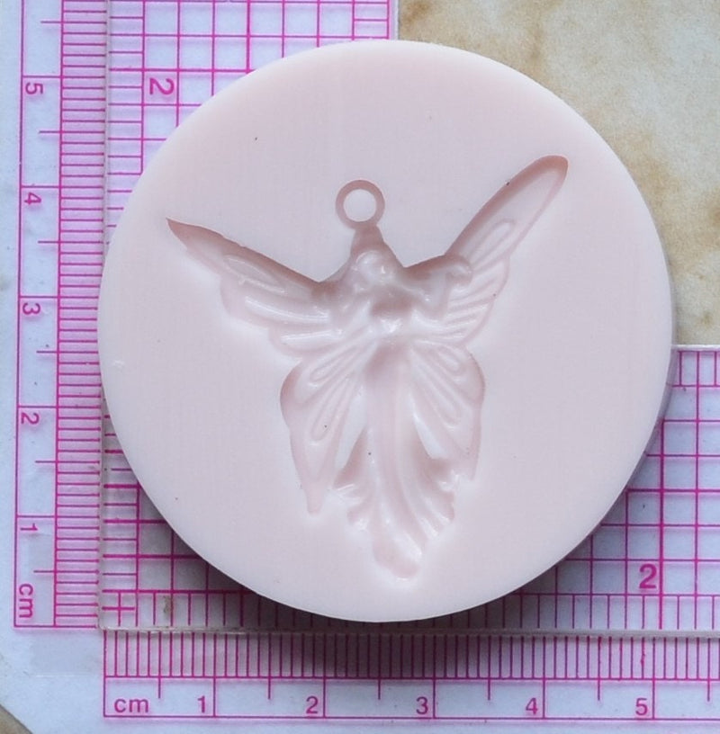 FAIRY Food Grade Flexible Silicone Mold, Jewelry, Resin, clay, Pendant, Necklace, hung on a chain, Charms, brooch, bracelets, symbol, G308