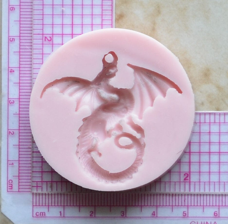 Dragon Silicone Mold, Dragon, Resin, Clay, Epoxy, food grade, Dragons, Chocolate, reptilian legendary, Mythological creatures, A255