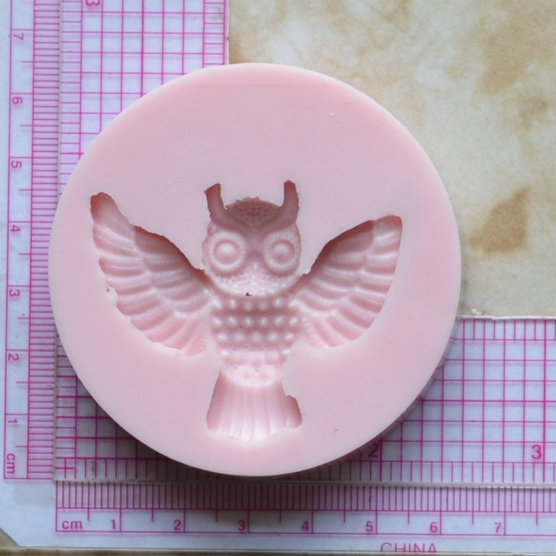 Owl Mold Silicone Mold, Birds, Resin Birds mold, Clay, Epoxy Birds molds, food grade Birds mold, songbirds, Sea birds, Chocolate  A261