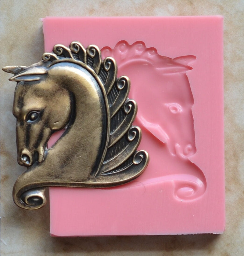 Horse Silicone Mold, Horse, Stallion, Resin mold, Sire, Foal, Epoxy molds, Mare, Gelding, food grade, Chocolate A174