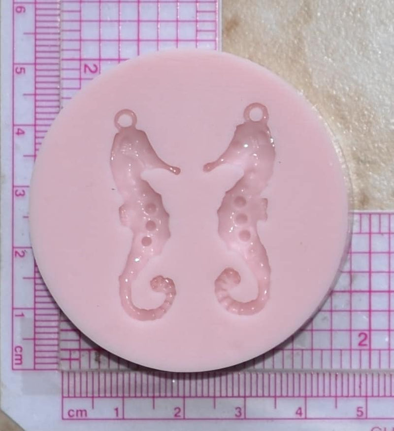 Seahorse Mold Silicone, Molds, Cake, Candy, Resin mold, Clay mold, Epoxy, food grade, Animal, Chocolate, mould, Rubber, Flexible N110-1