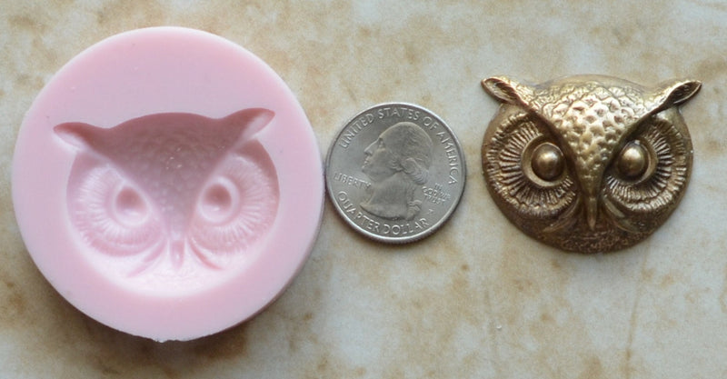 Owl Silicone Mold, Birds, Resin Birds mold, Clay, Epoxy Birds molds, food grade Birds mold, songbirds, Sea birds, Chocolate  A176