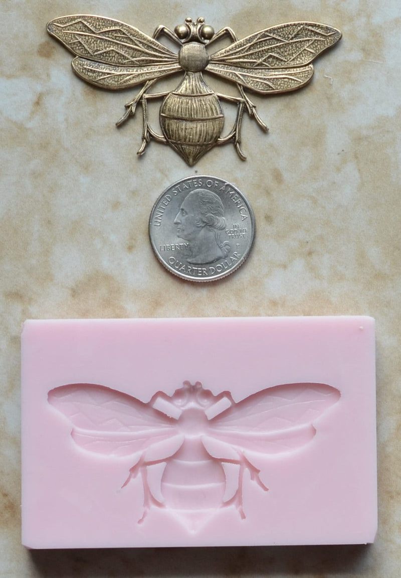 Lighting Bug Flexible Silicone Mold, Molds, Silcone, Beach, Ocean, Animal, Crafts, Jewelry, Scrapbooking, Resin, Clay A281-1