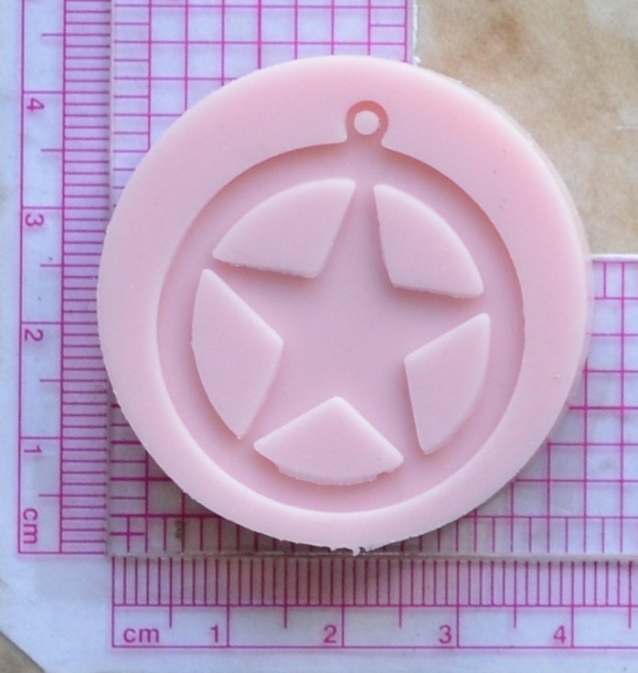 Star Silicone Mold, Jewelry, Resin, clay, Pendant, Necklace, hung on a chain, Charms, brooch, symbol, design, earrings, Jewelry molds, G244