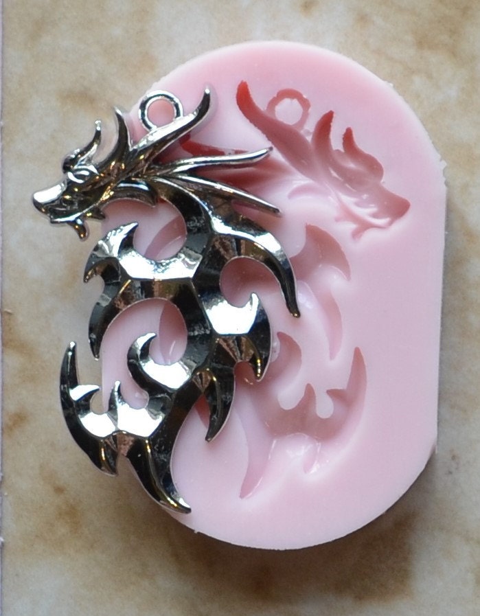 Dragon Silicone Mold, Dragon, Resin, Clay, Epoxy, food grade, Dragons, Chocolate, reptilian legendary, Mythological creatures A289