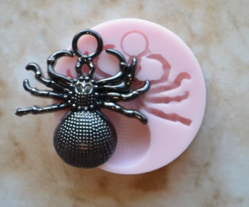 Spider Flexible Silicone Mold,  Spider, Molds, arthropods, Resin Spider mold, Clay Spider, Epoxy, food grade Spider, Chocolate,  A305