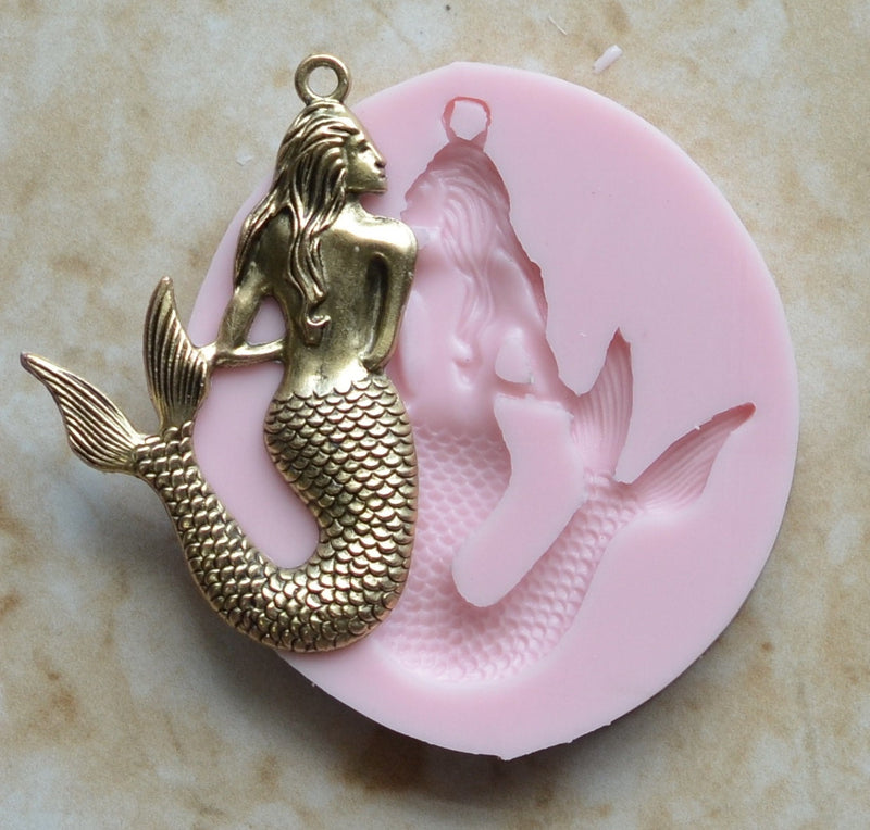 Mermaid silicone mold, Mermaid, Mermaids, aquatic creature, Shipwrecks, Folklore, Fairy tales, Clay mold, Epoxy molds, Nautical  N258