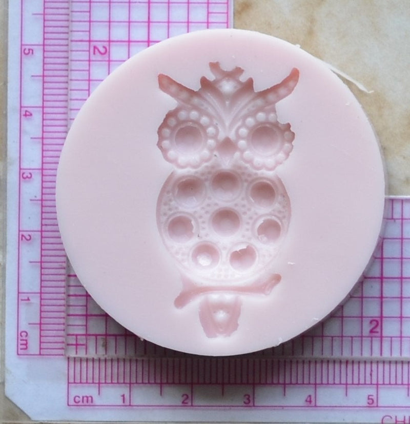 Owl Silicone Mold, Silicone, Birds, Resin Birds mold, Clay Birds mold, Epoxy, molds, food grade, songbirds, Sea birds, Chocolate, A225-1