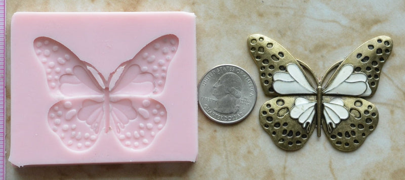 Butterfly Flexible Silicone Mold, Silicone Mold, Insects, Resin, Clay mold, Epoxy, food grade, Pests, Termites, Chocolate, creatures A257