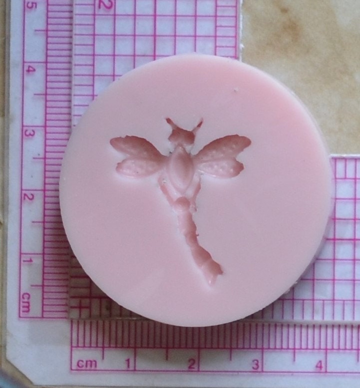 DRAGONFLY Flexible Silicone Mold, Insects, Resin mold, Clay mold, Epoxy molds, food grade, Pests, Termites, Chocolate molds,  A269