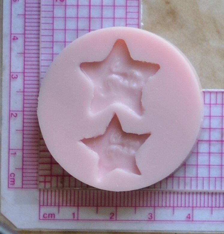 Man in Star Silicone Mold, Molds, Cake, Candy, Jewelry, Chocolate, Cookies, Epoxy mold, Resin mold, clay molds, Custom molds  G332