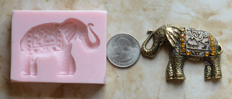 Elephant Silicone Mold, Animal Silicone Mold, Resin, Clay, Epoxy, food grade, Chocolate molds, Resin, Clay, dogs, cats, fish, birds  A273