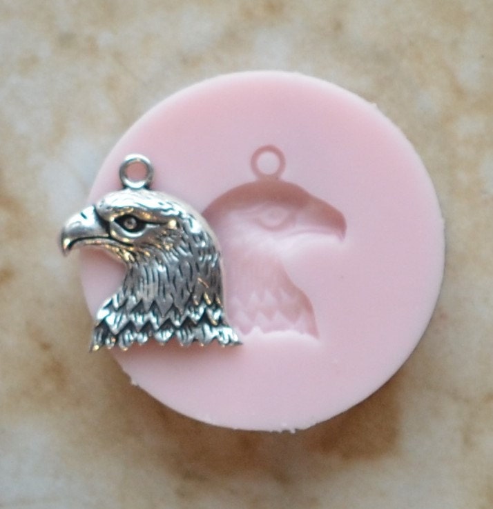 Eagle Silicone Mold, Silcone, Molds, Cake, Candy, Clay, Animal, Cooking, Jewelry, Farm, Chocolate, Cookies A281