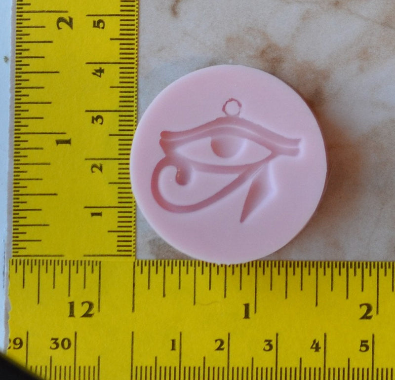 Egyptian Eye of Horus Silicone Mold, Jewelry, Resin, clay, Pendant, Necklace, hung on a chain, Charms, brooch, bracelets, symbol, G355