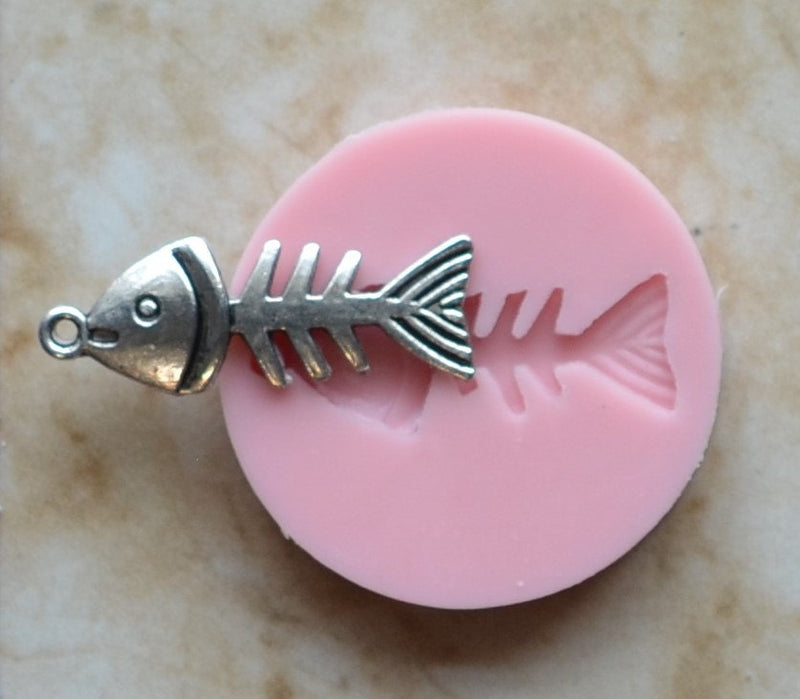 Fish Silicone Mold, resin, Fish, Clay, Epoxy, food grade, Ocean fish, deepwater fish, Chocolate, Candy, Cake, freshwater fish N322-1