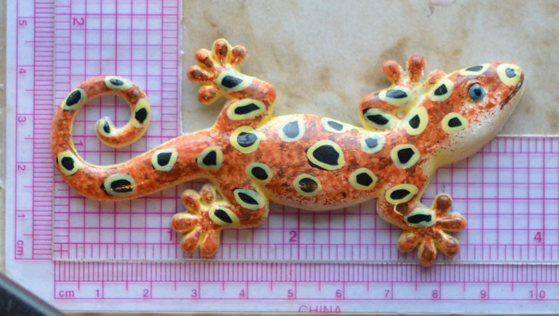 Gecko Lizard Silicone Mold, Animal Silicone Mold, Resin, Clay, Epoxy, food grade, Chocolate molds, Resin, Clay, dogs, cats, fish, birds A315