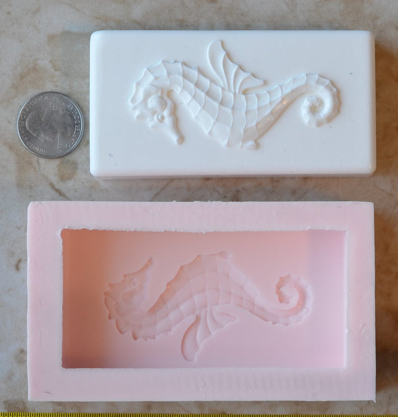 Seahorse Soap Mold Silicone, Silicone Soap Mold, Soap mold, Soap, Round molds, Square molds, Rectangular mold, Octagon, Soaps, S-114