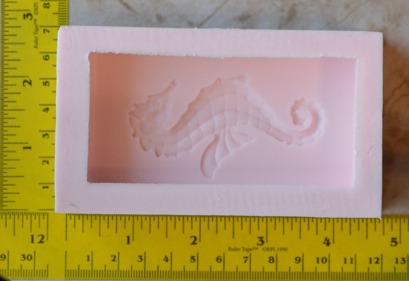 Seahorse Soap Mold Silicone, Silicone Soap Mold, Soap mold, Soap, Round molds, Square molds, Rectangular mold, Octagon, Soaps, S-114