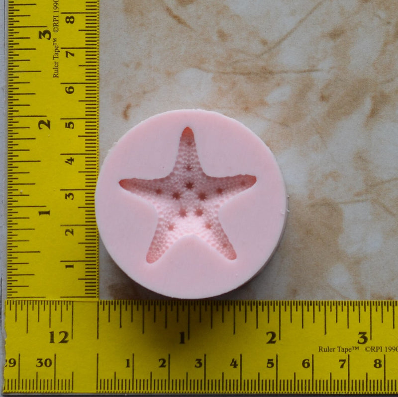 Starfish Silicone Mold, Sea Stars, resin, invertebrates, Five arms, Mold, Silicone Mold, Molds, Clay, Jewelry, Chocolate molds,  N364