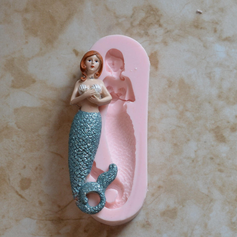 Mermaid silicone mold, Mermaid, Mermaids, aquatic creature, Shipwrecks, Folklore, Fairy tales, Clay mold, Epoxy molds, Nautical  N344