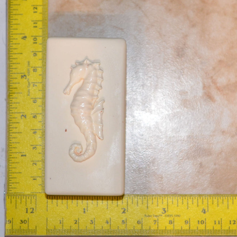 Seahorse Soap Mold 3/4" base Silicone Soap Mold, Soap, Round molds, Square molds, Rectangular mold, Octagon, Soaps S-116