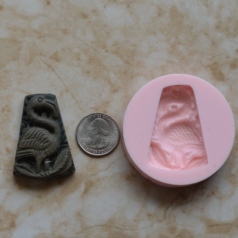 Flamingo Silicone Mold, Animal Silicone Mold, Resin, Clay, Epoxy, food grade, Chocolate molds, Resin, Clay, dogs, cats, fish, birds A375