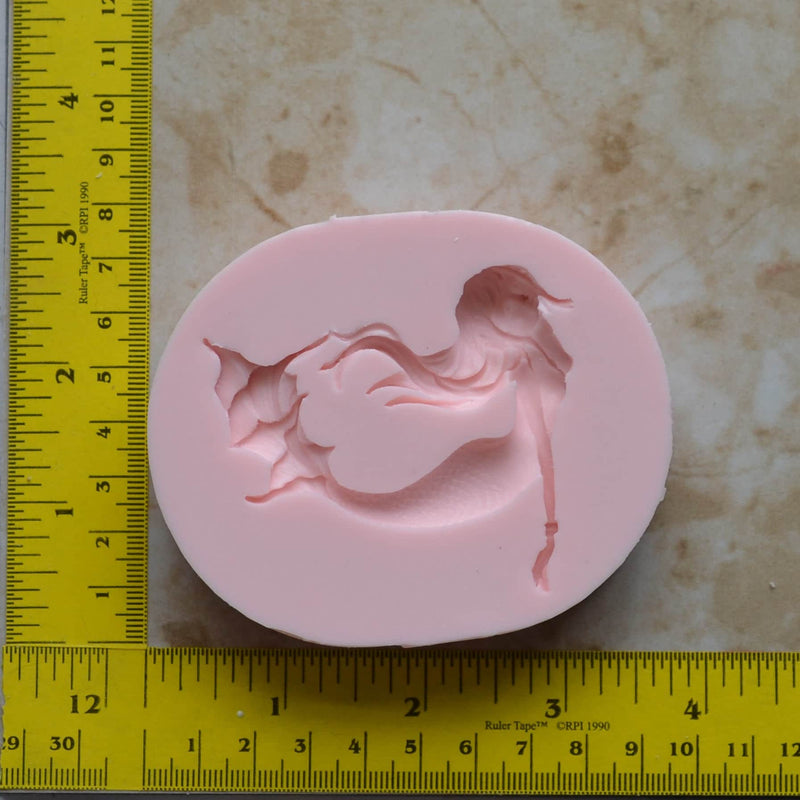 Mermaid silicone mold, Mermaid, Mermaids, aquatic creature, Shipwrecks, Folklore, Fairy tales, Clay mold, Epoxy molds, Nautical mold,  N397