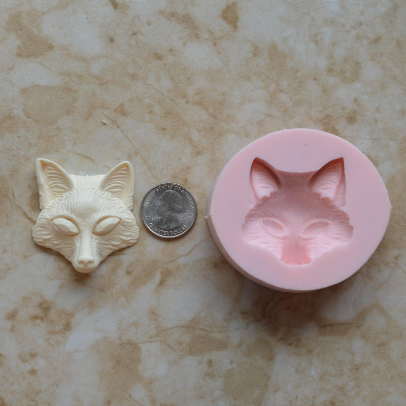 Fox Silicone mold, Molds, Candy, Soap Molds, Soap Making, Beach, Chocolate, Molds, A351