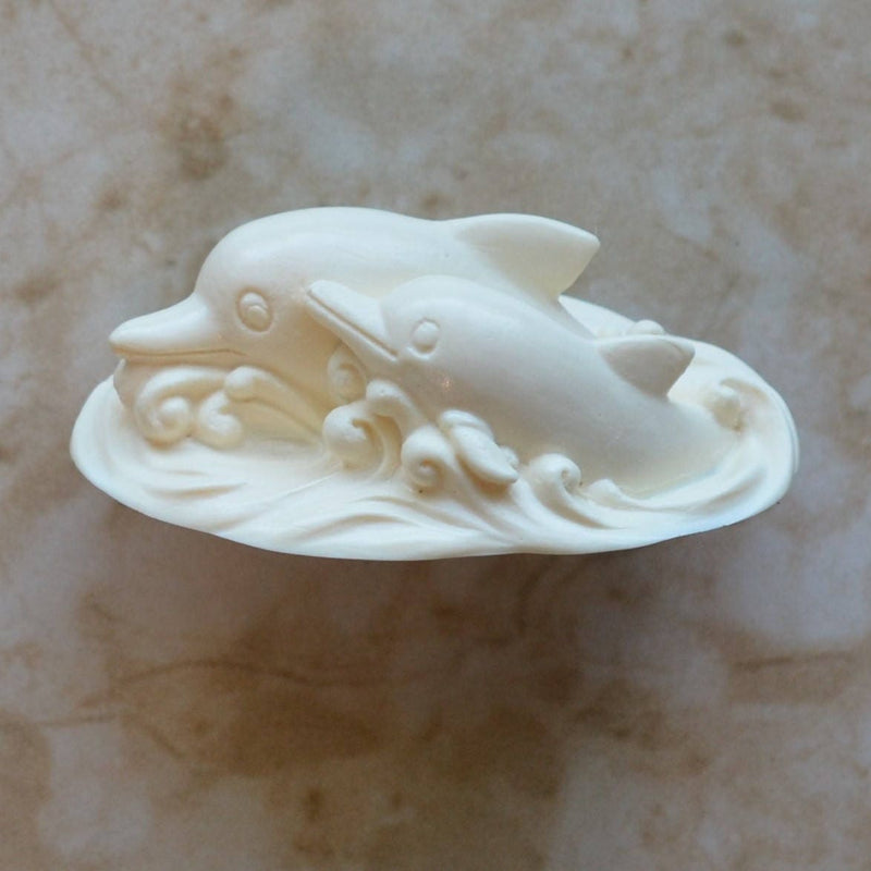 Dolphin Flexible Silicone Mold, resin, Fish, Clay, Epoxy, Ocean fish, deepwater fish, Chocolate, Candy, Cake, freshwater fish N404