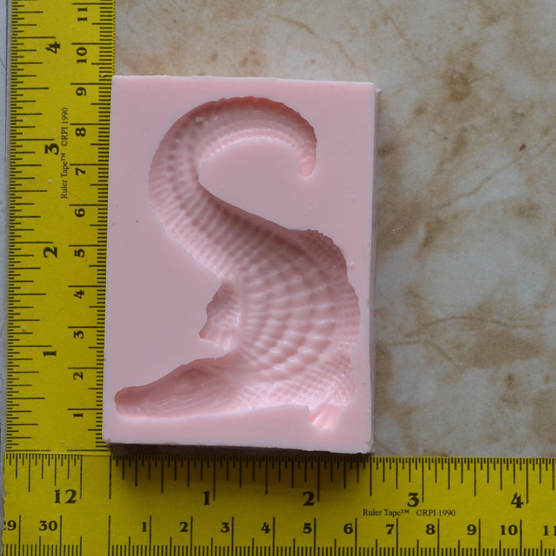 Alligator Silicone Mold, Gator, Resin mold, Clay mold, Epoxy molds, food grade mold, Animal, Chocolate molds, Mould, Rubber, Flexible A403