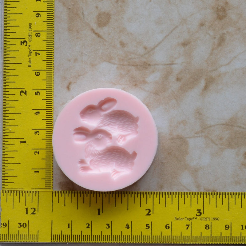 Rabbit Silicone Mold, Animal Silicone Mold, Resin, Clay, Epoxy, food grade, Chocolate molds, Resin, Clay, dogs, cats, fish, birds A358