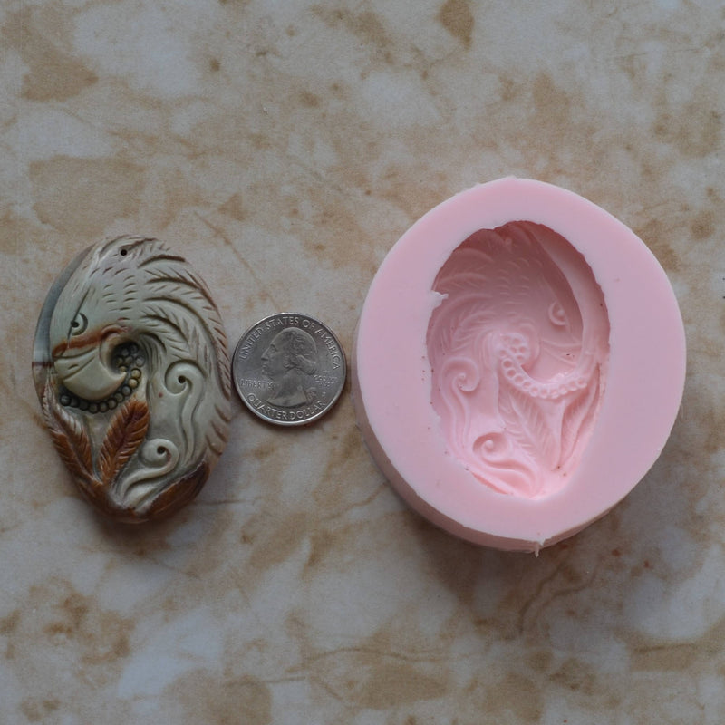 Eagle Silicone Mold, Birds, Resin Birds mold, Clay, Epoxy Birds molds, food grade Birds mold, songbirds, Sea birds, Chocolate A368