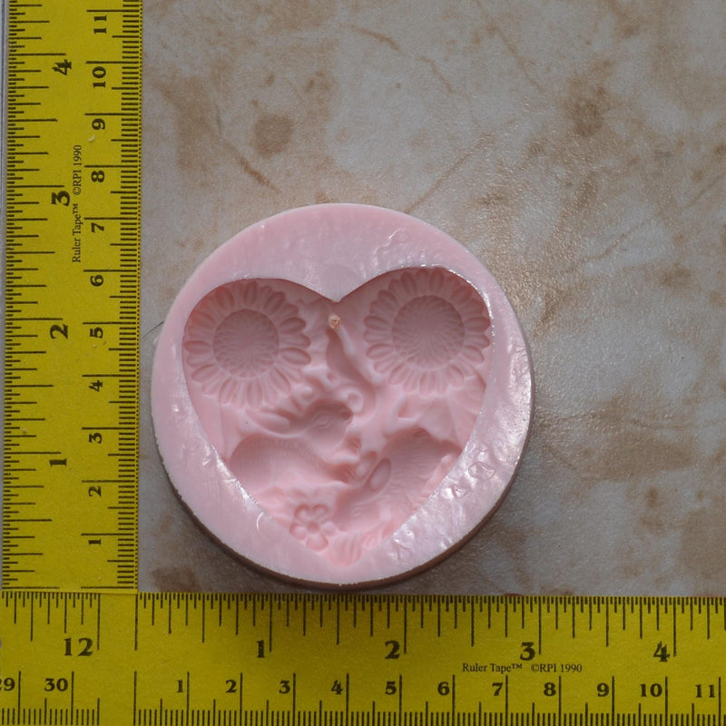 Rabbit Silicone Mold, Animal Silicone Mold, Resin, Clay, Epoxy, food grade, Chocolate molds, Resin, Clay, dogs, cats, fish, birds A373