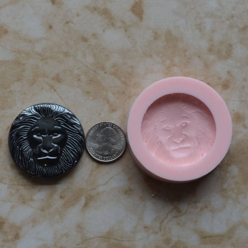 Lion Silicone Mold, Animal Silicone Mold, Resin, Clay, Epoxy, food grade, Chocolate molds, Resin, Clay, dogs, cats, fish, birds A401