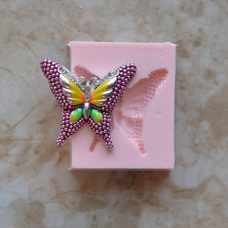 Butterfly Flexible Silicone Mold, Insects, Resin mold, Clay mold, Epoxy molds, food grade, Pests, Termites, Chocolate molds, creatures A424