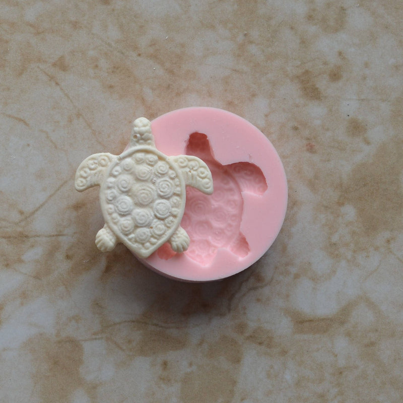 Turtle silicone mold, Resin mold, Clay mold, Epoxy molds, Sea turtle, turtles, Nautical molds, beach, ocean, nautical, sea, animal, A414