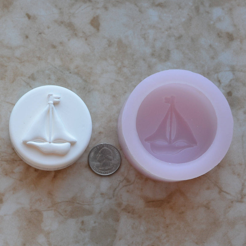 Sailboat  Soap Mold Silicone, Silicone Soap Mold, Soap, Round molds, Square molds, Rectangular mold, Octagon, Soaps, Animal   SM-1-310