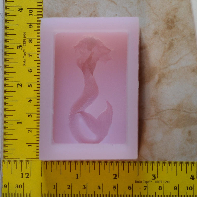 Mermaid Soap Mold Silicone, Silicone, Molds, Soap, Candy, Soap Molds, Soap Making, Beach, Chocolate, Soap Mold S-126